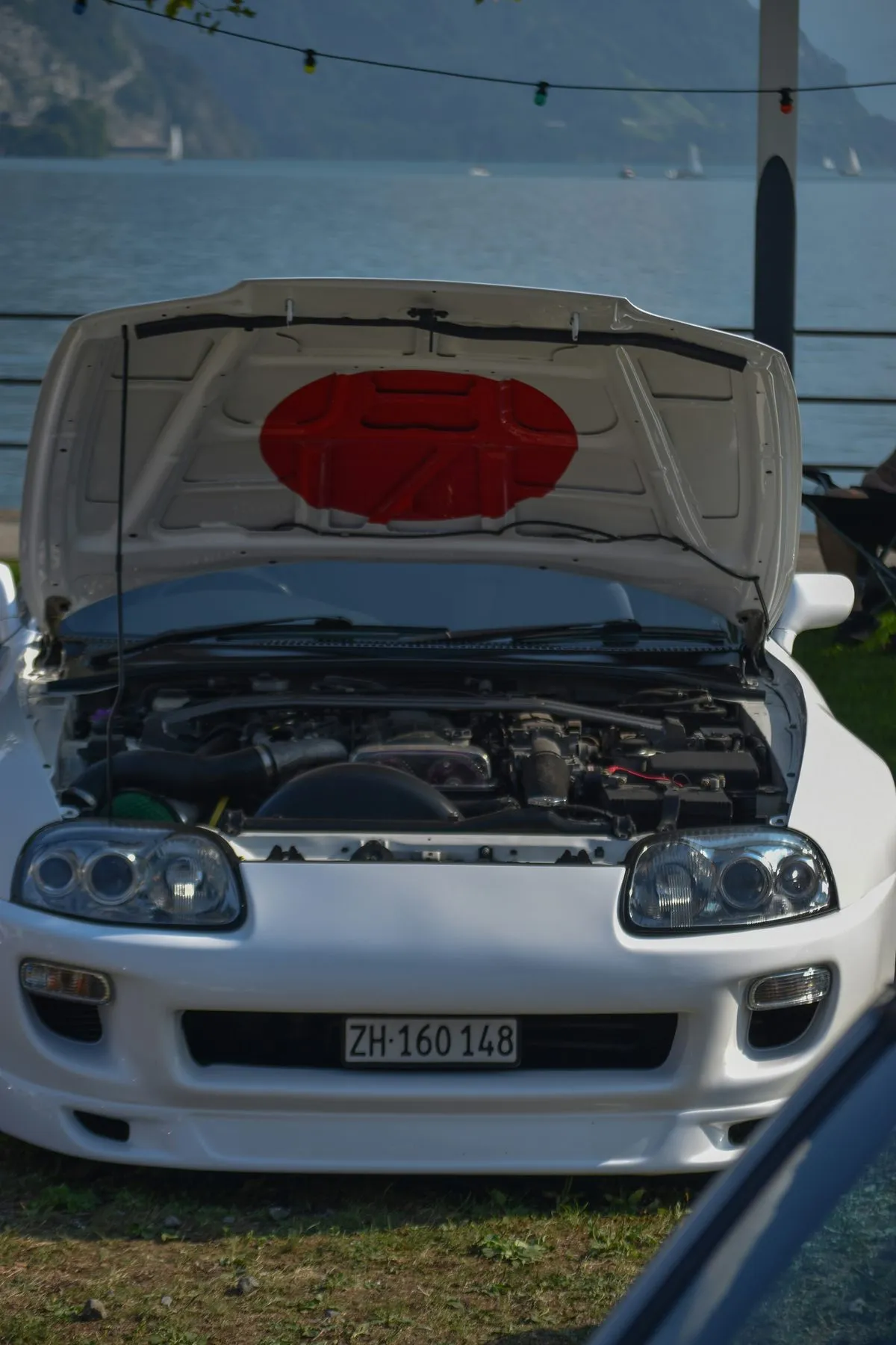 Motor Toyota 2JZ-GTE de seis cilindros en línea con doble turbo